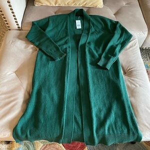 Xs loft open cardigan